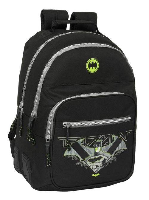 MOCHILA DOBLE ADAPTABLE CARRO BATMAN GAME OVER 32x42x15cm