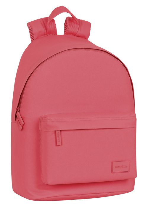 MOCHILA PARA PORTATIL 14,1 SAFTA BASIC ROSA 31x41x16cm