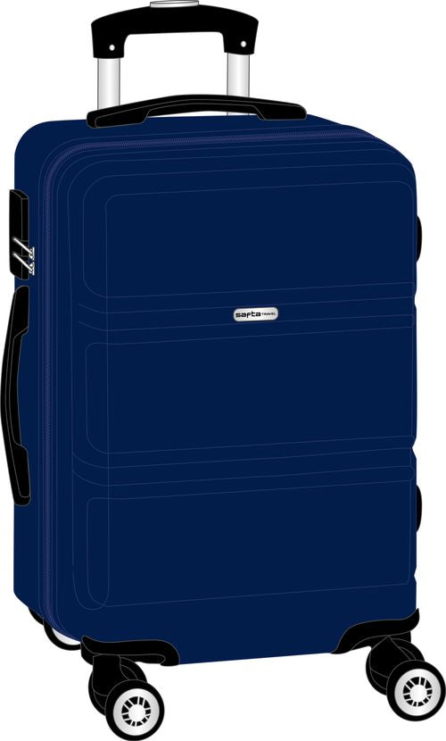 TROLLEY CABINA 20 SAFTA TRAVEL NAVY BLUE 34,5x55x20cm