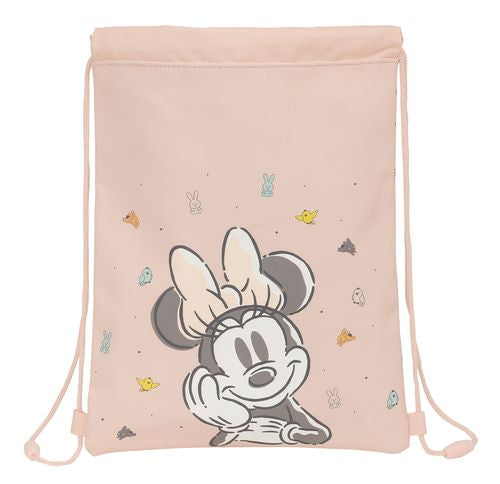 SACO PLANO JUNIOR MINNIE MOUSE BABY 26x34x1CM