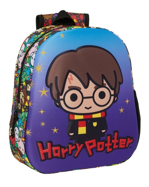 MOCHILA 3D HARRY POTTER 27x33x1cm