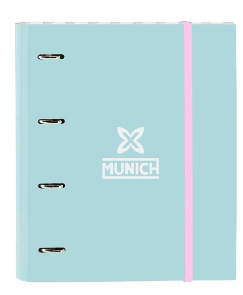 CARPETA 4 ANILLAS 35MM CON RECAMBIO MUNICH HEAVEN 27x32x3,5CM
