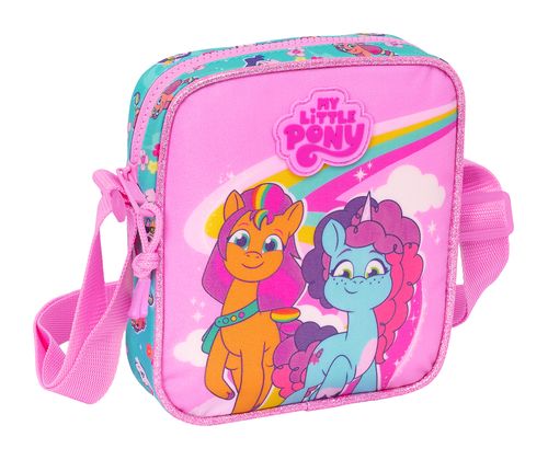 BOLSITO BANDOLERA MY LITTLE PONY MAGIC 16x18x4CM