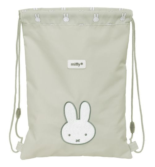 SACO PLANO JUNIOR RECICLADO Y REPELENTE AL AGUA AGUA MIFFY NIEBLA 26x34x1CM