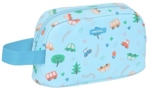 PORTADESAYUNOS TERMO SAFTA PREESCOLAR COCHES 21,5x12x6,5cm