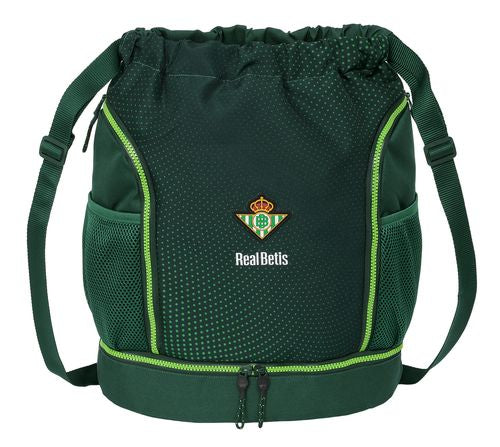 SACO MOCHILA RESISTENTE AGUA REAL BETIS BALOMPIE 35x40x1CM