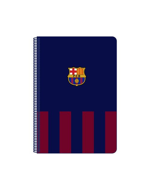LIBRETA FOLIO 80 HOJAS TAPAS DURAS F.C.BARCELONA 21,5x31x1CM