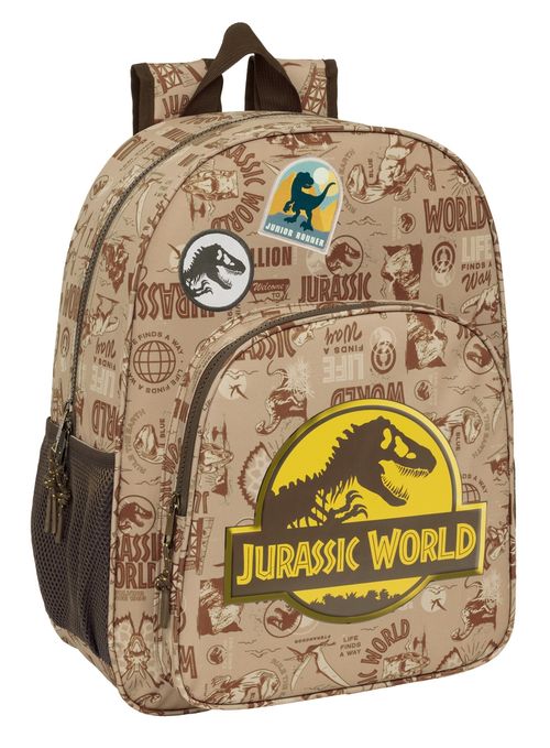 MOCHILA ADAPTABLE CARRO JURASSIC WORLD 33x42x14cm