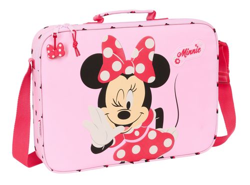 CARTERA EXTRAESCOLARES MINNIE MOUSE NAIVE 38x28x6cm