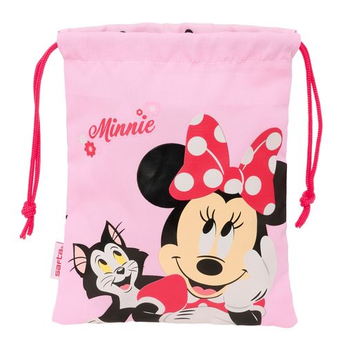 SAQUITO MERIENDA MINNIE MOUSE NAIVE 20x25cm