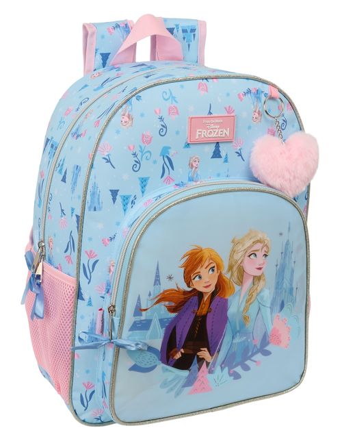 MOCHILA ADAPTABLE CARRO FROZEN ICE MAGIC 33x42x14cm