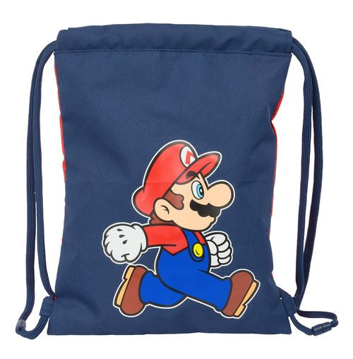 SACO PLANO JUNIOR SUPER MARIO TRICK 26x34x1cm