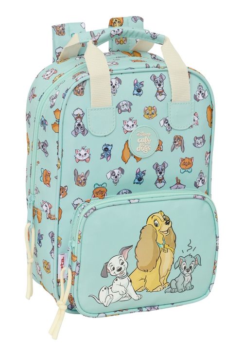 MOCHILA INFANTIL CON ASAS ADAPTABLE A CARRO CATS &.DOGS 20x28x8cm