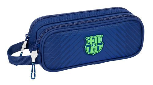 PORTATODO DOBLE F.C. BARCELONA NAVY BLUE 21x8x6cm