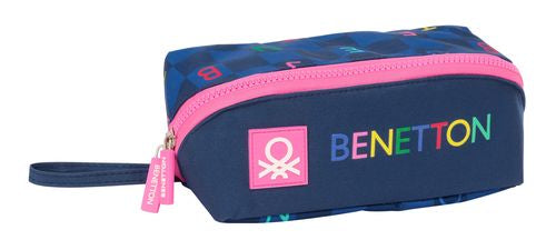 PORTATODO CUADRADO GRANDE BENETTON DAMERO 20x8x8cm