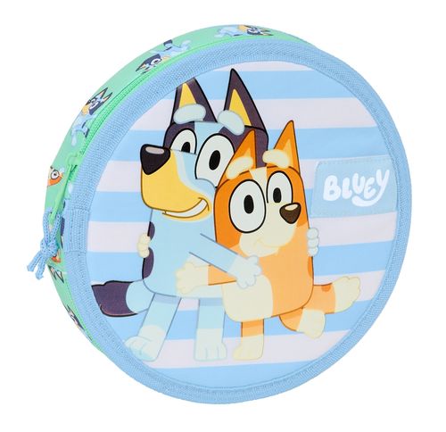 PLUMIER REDONDO 18 pcs. BLUEY SISTERS 21x3,5cm