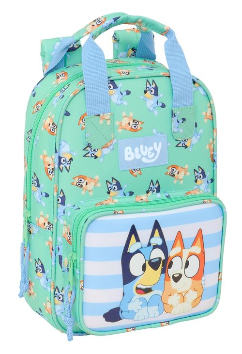 MOCHILA INFANTIL CON ASAS BLUEY SISTERS 20x28x8cm