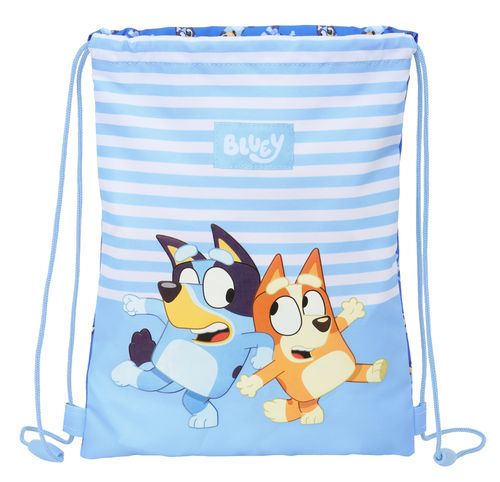 SACO PLANO JUNIOR BLUEY LET'S PLAY 26x34x1cm