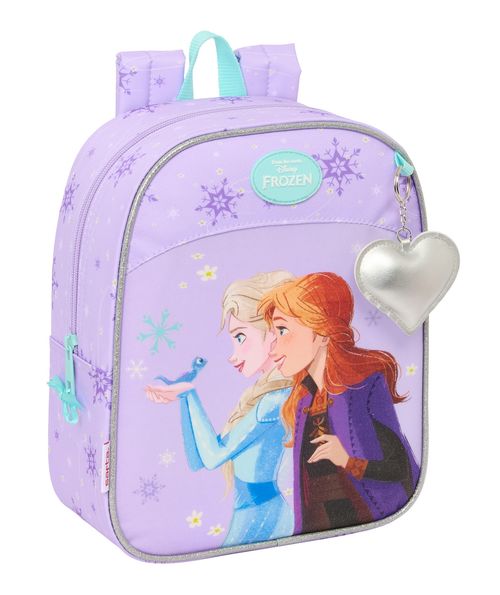 MOCHILA GUARDERIA ADAPT.CARRO FROZEN SPIRIT 22x27x10cm