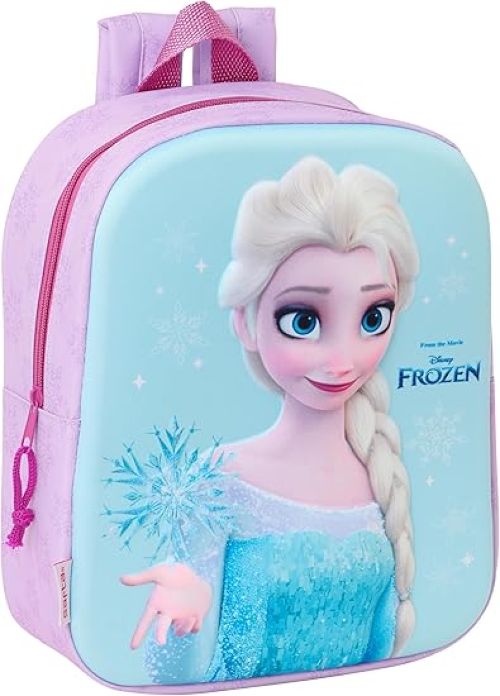 MOCHILA GUARDERIA 3D FROZEN 3D 22x27x10cm