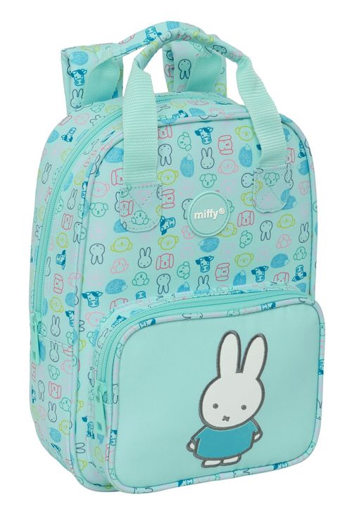 MOCHILA INFANTIL RECIC Y REPELENTE AGUA MIFFY FRIENDS 20x28x8cm