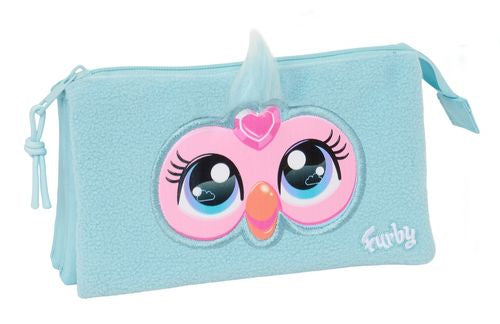 PORTATODO TRIPLE FURBY 22x12x3cm