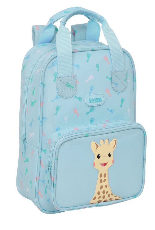 MOCHILA INFANTIL RECIC Y REPELENTE AGUA SOPHIE LA GIRAFE DREAMS 20x28x8cm