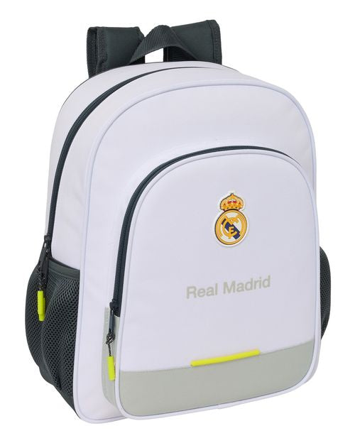 MOCHILA JUNIOR ADAPT.CARRO REAL MADRID EQUIP. 25/26 32x38x12cm