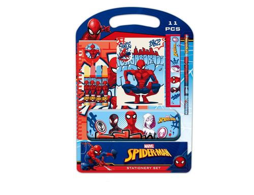 SET ESCRITURA SPIDER-MAN ATTACK 27x37,5x3cm