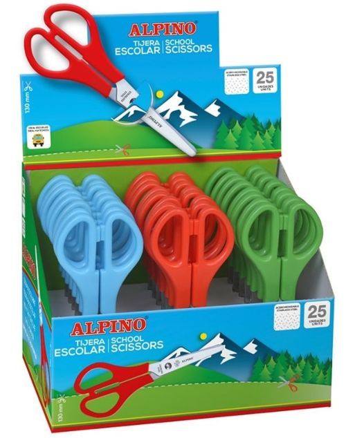 Exp 25 tijera escolar alpino school 130mm