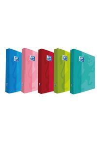 PAQ/10 CARPETA A4+ 4 ANILLAS 40MM SCHOOL COLORES SURTIDOS