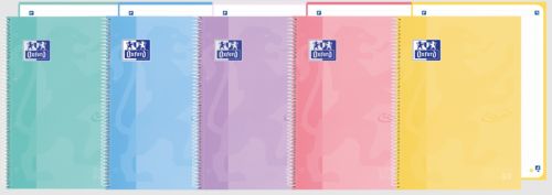 Paq/5 bloc a4+ 80h 90g. dots europeanbook1 microperforado touch colores pastel