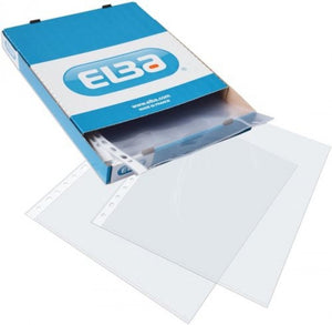 Caja 100 fundas portadocumentos a4 multitaladro polipropileno 90 micras piel naranja