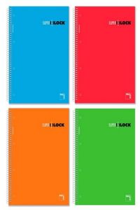 Paq/4 super bloc a4 t.contracol micr.perf 160h 60gr 5mm