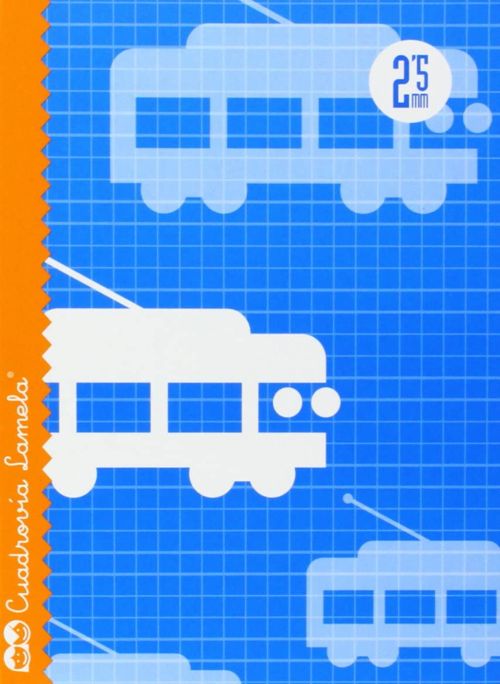 LIBRETA 4º 30H 70G CUADROVIA 2.5MM