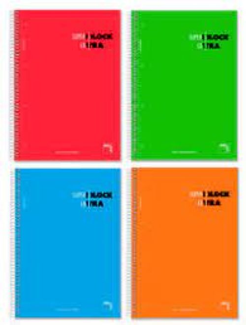 Paq/4 super bloc a4 t.contracol micr.perf 160h 60gr 1r