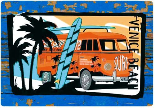 VADE SOBREMESA RIGIDO 50X35 CM PALM SURF