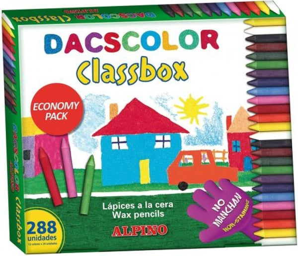 PACK 288 CERAS DACSCOLOR SEMIBLANDAS