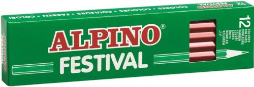 C/12 LAPICES COLORES ALPINO ROSA CARNE