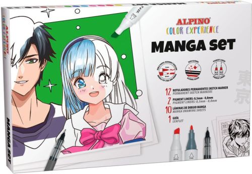 Set de iniciacion al manga color experience alpino