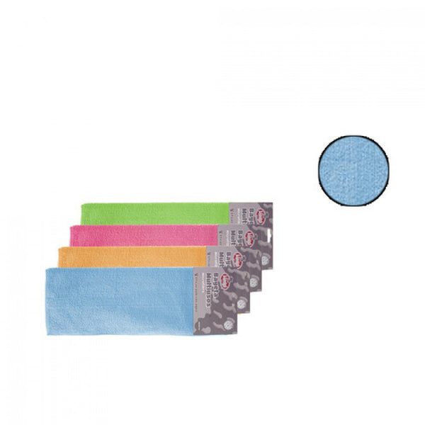 PAQ/12 BAYETAS MICROFIBRA MULTIUSOS COLORES SURTIDOS