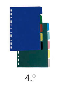 BOLSA SEPARADORES 4º 5 PESTAÑAS MULTITALADRO