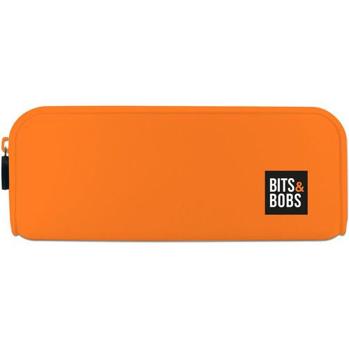 PORTATODO SILICONA NARANJA FLUOR B&.B 20x7,5x5,5cm