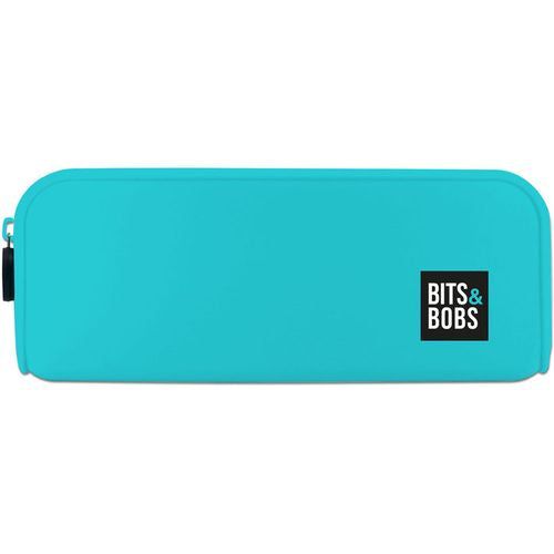 PORTATODO SILICONA AZUL BITS&.BOBS 20x7,5x5,5cm