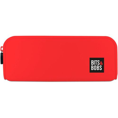 PORTATODO SILICONA ROJO BITS&.BOBS 20x7,5x5,5cm