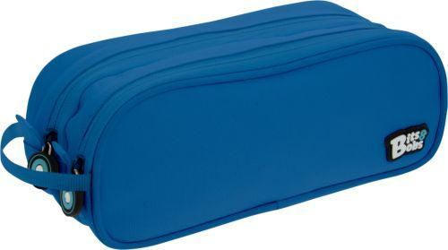 PORTATODO DOBLE BITS &.BOBS AZUL SOFT 24,5X9,5 CM