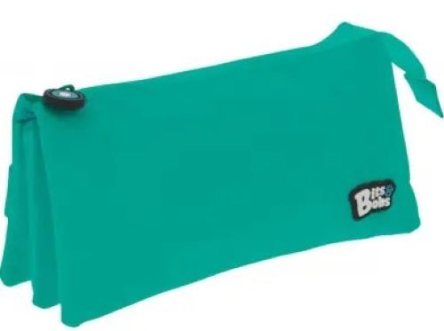 PORTATODO TRIPLE BITS &.BOBS TURQUESA 23X10X10 CM