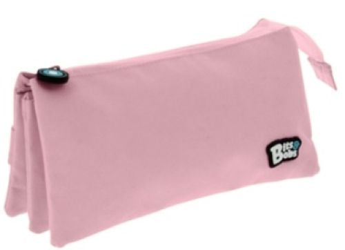 PORTATODO TRIPLE BITS &.BOBS ROSA SOFT 23X10X10 CM