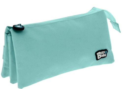 PORTATODO TRIPLE BITS &.BOBS AZUL SOFT 23X10X10 CM