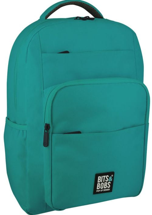 MOCHILA TIDY BAG BITS &.BOBS TURQUESA 44X32X17 CM